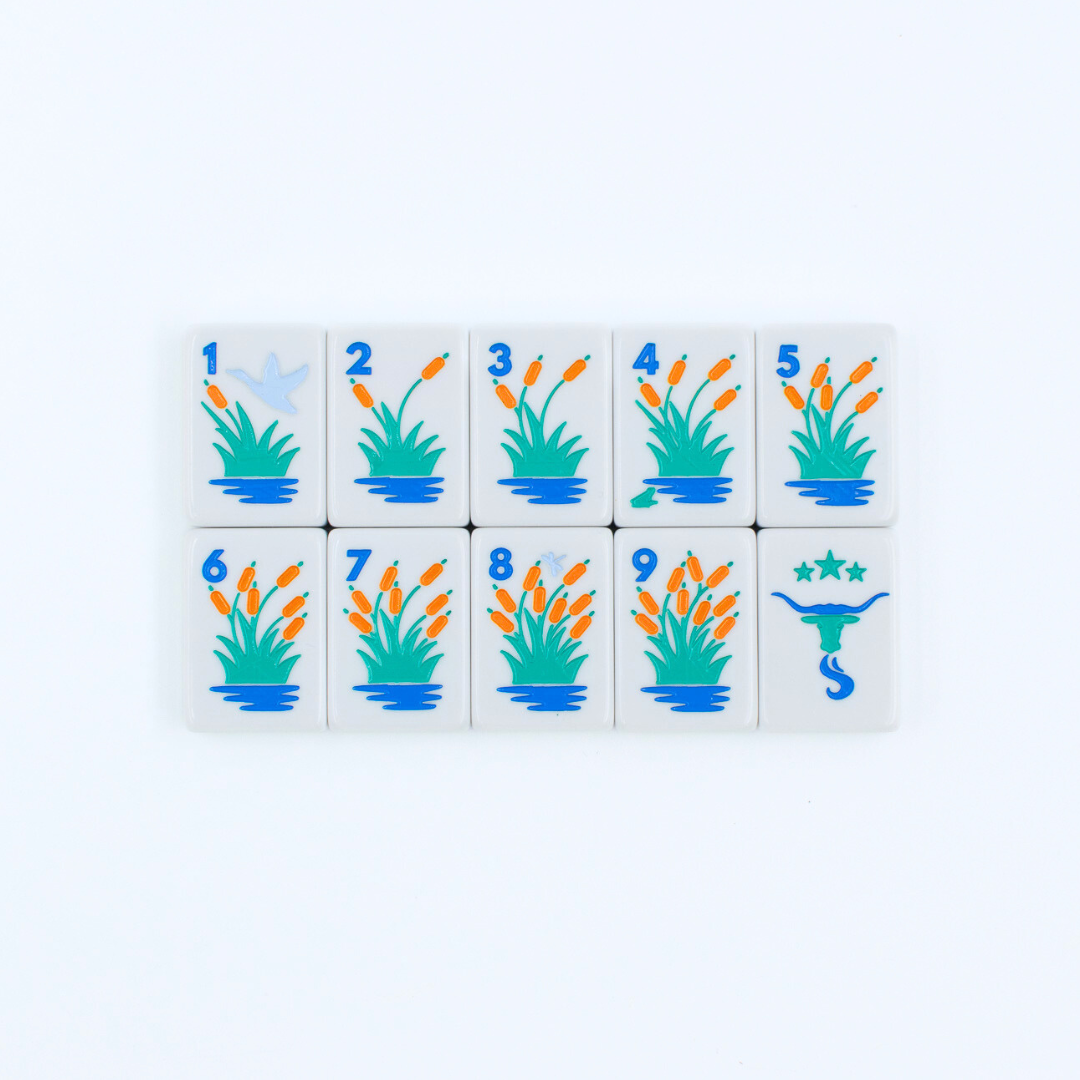 THE TEXAS SERIES MAHJONG SET