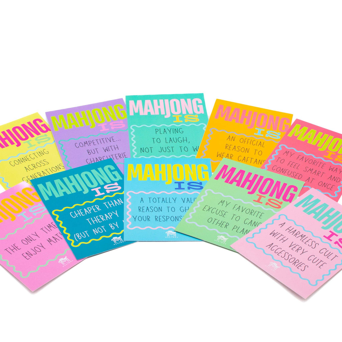MAHJONG SHUFFLE CARDS