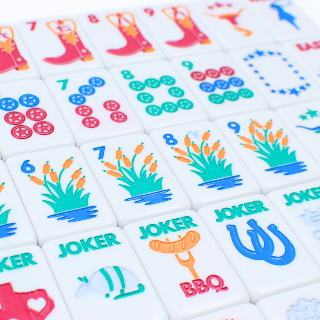 THE TEXAS SERIES MAHJONG SET