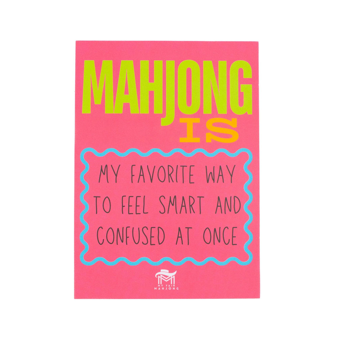MAHJONG SHUFFLE CARDS