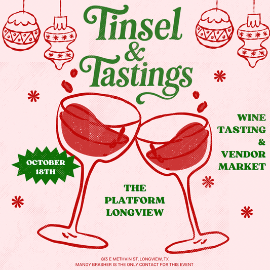 Tinsel & Tastings-Oct 18th