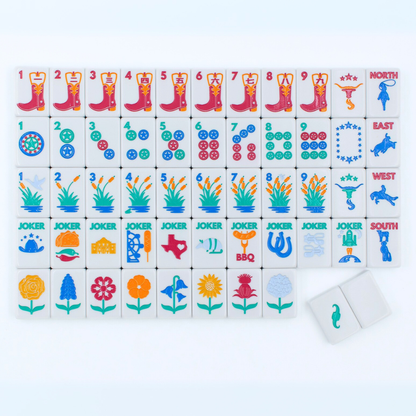 THE TEXAS SERIES MAHJONG SET