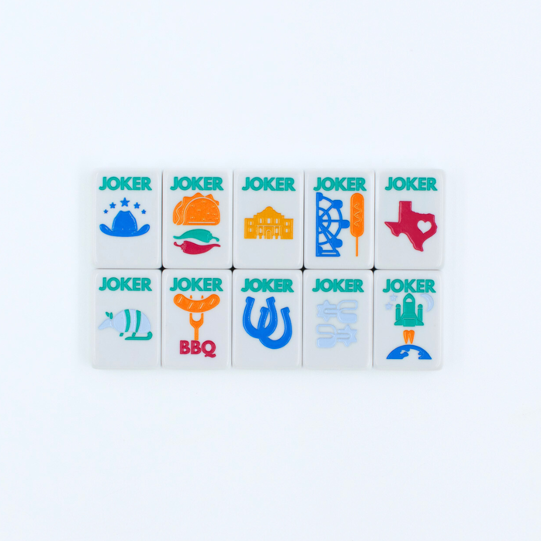 THE TEXAS SERIES MAHJONG SET