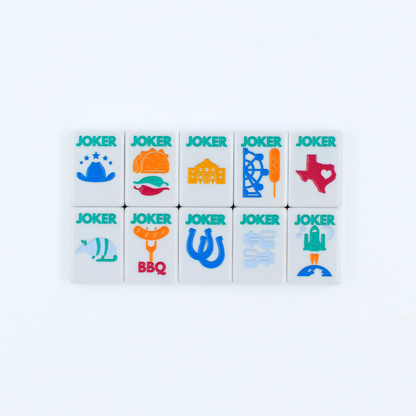 THE TEXAS SERIES MAHJONG SET