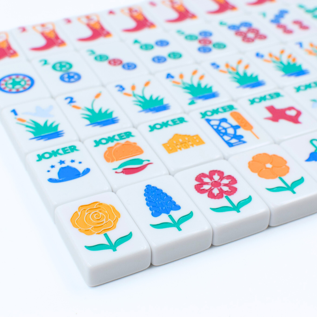 THE TEXAS SERIES MAHJONG SET
