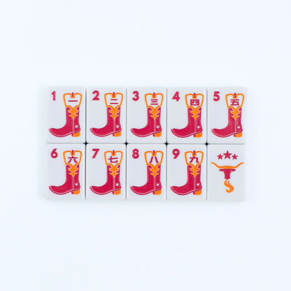 THE TEXAS SERIES MAHJONG SET